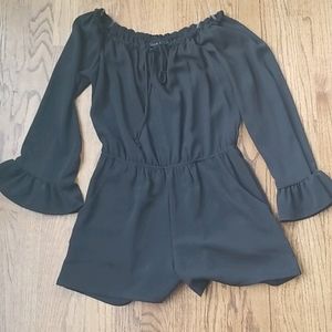 Women's long sleeve romper